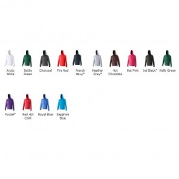 Blank Contrast Street hoodie AWD Just Hoods 330 GSM Hoodie